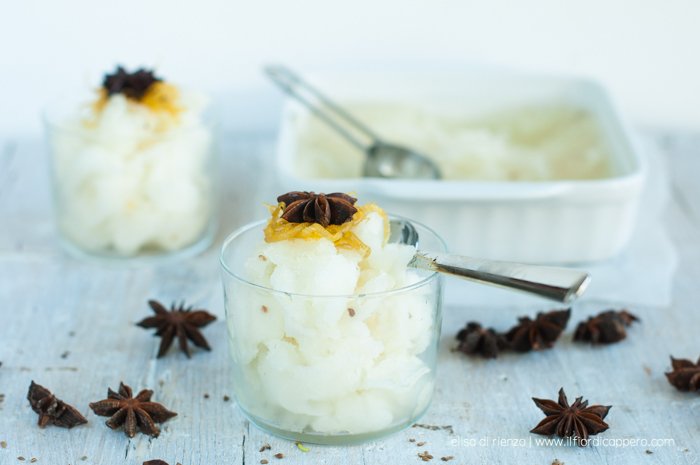 Granita al limone, senza gelatiera 9 granta la imone e anice