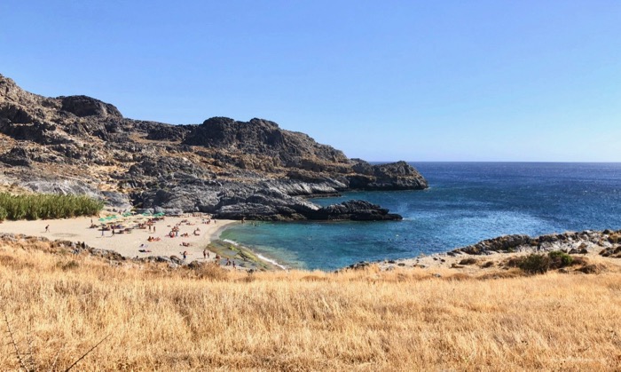 spiaggia ammoudi creta