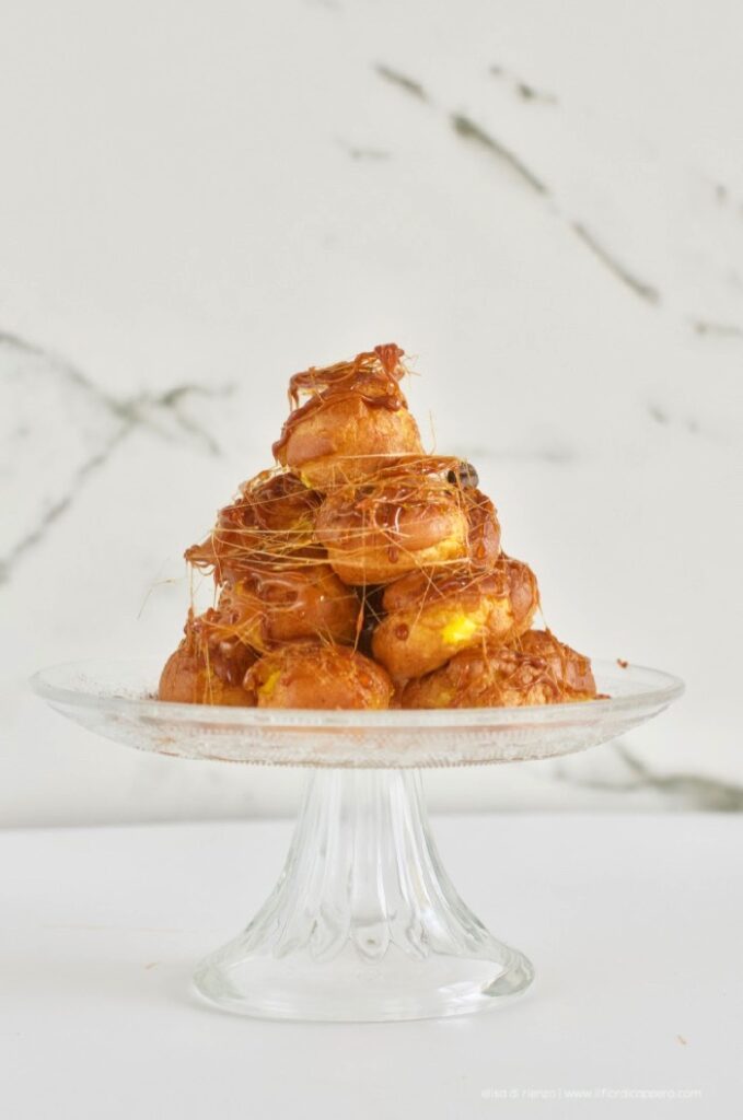 croquembouche al tiramisù