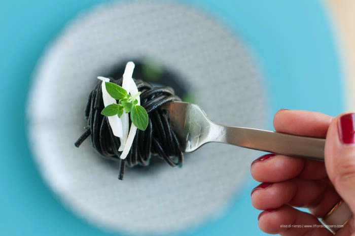spaghetti al nero di seppia