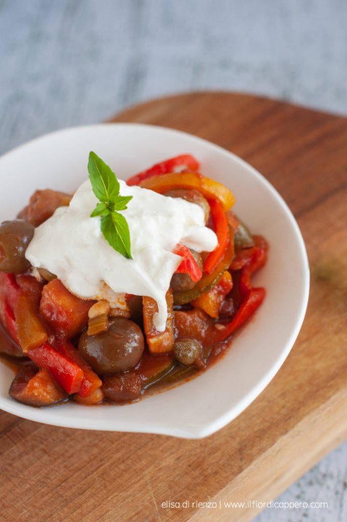 caponata di verdure