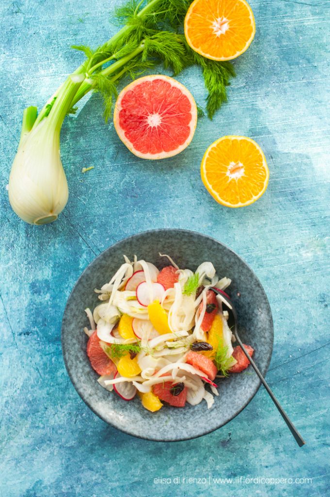 insalata di arance e finocchi