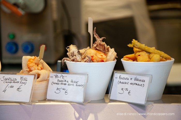 Pesce fritto veneziano, lo scartosso 5 lo scartosso
