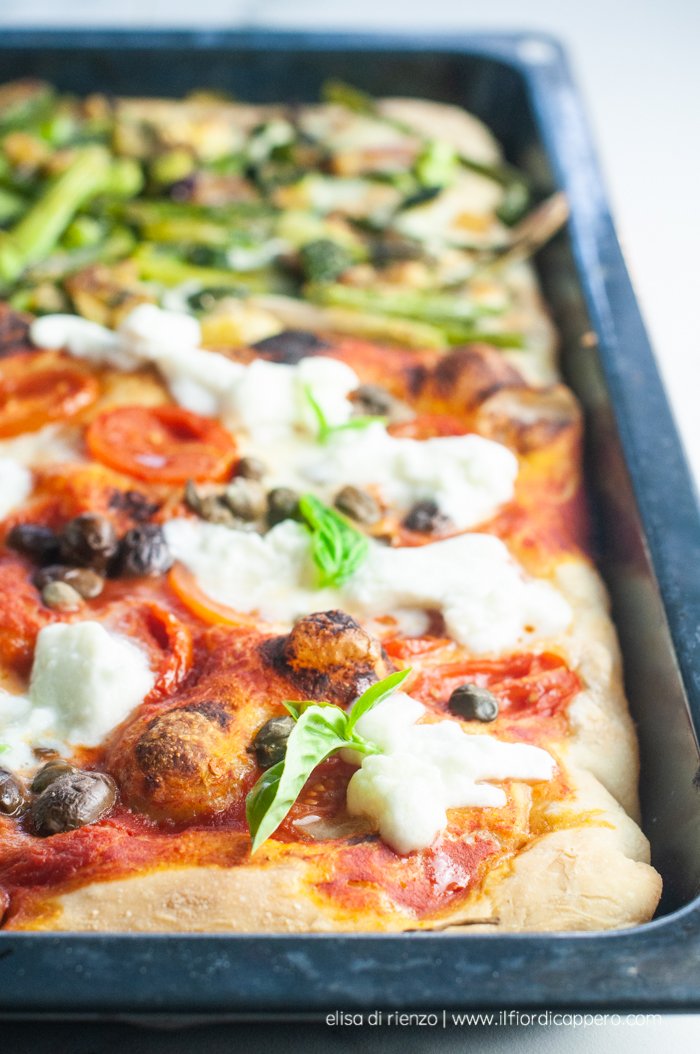 La pizza in teglia di Bonci: impasto a lunga lievitazione, facile e digeribile 9 pizza in teglia di Gabriele Bonci