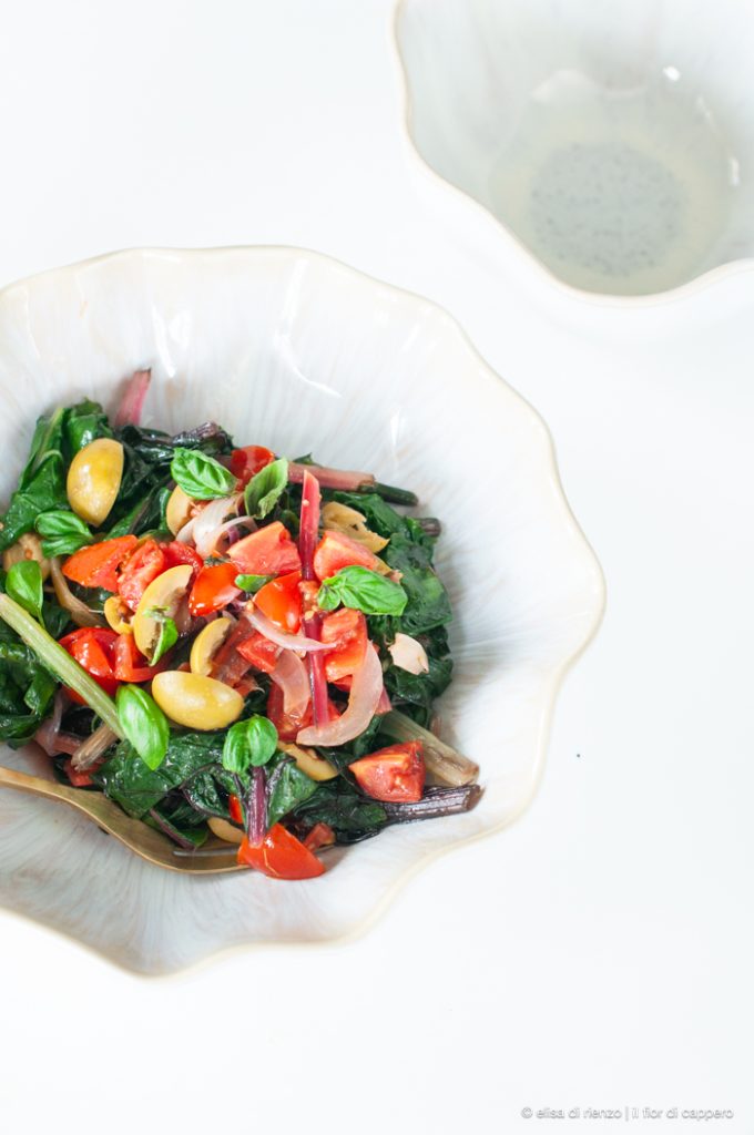 bietole arcobaleno ottolenghi