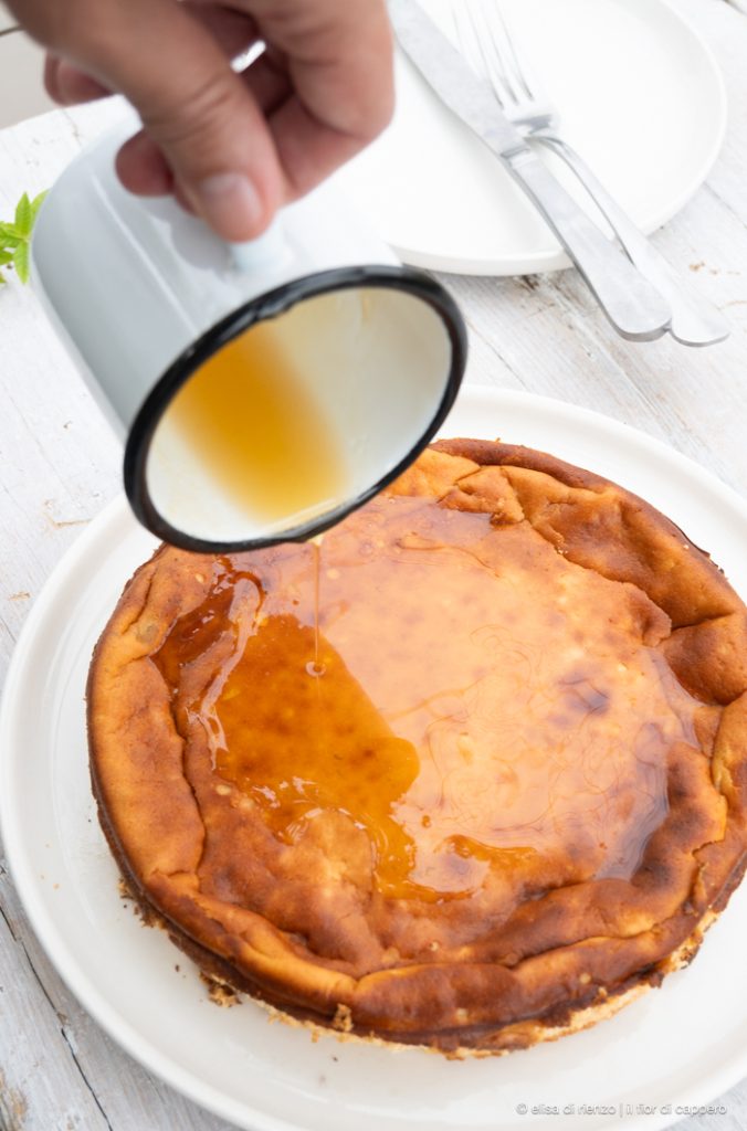 melopita dolce di ricotta e miele