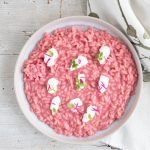 risotto alla barbabietola