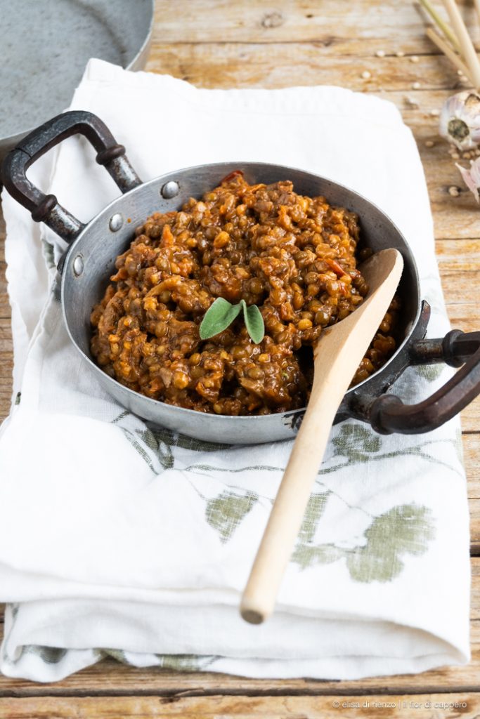 ragù di lenticchie