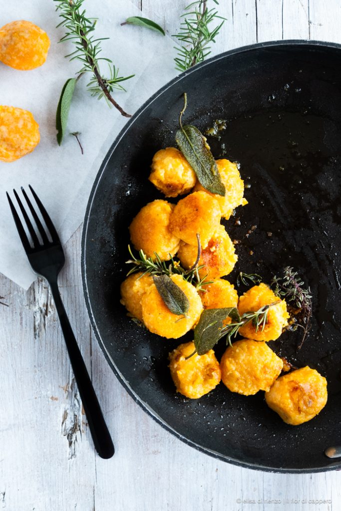 gnocchi di zucca e patate