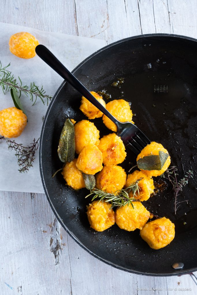 gnocchi di zucca e patate