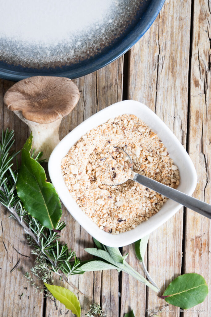 La trippa alla veneta vegana, con i funghi 7 parmigiano vegano