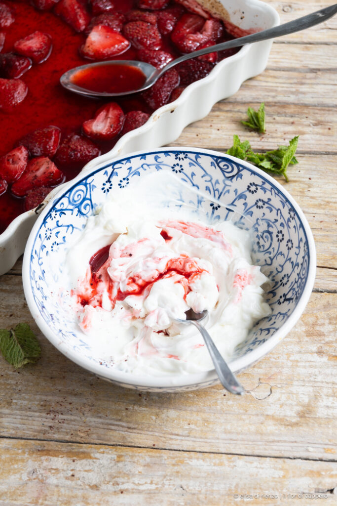 fragole al forno