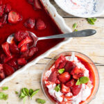 fragole al forno con sommacco