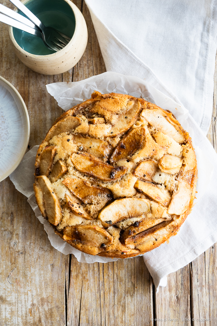 Torta di mele speziata (anche senza glutine) 4 torta di mele