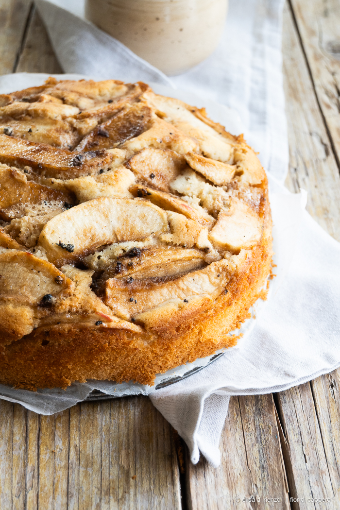 Torta di mele speziata (anche senza glutine) 10 torta di mele