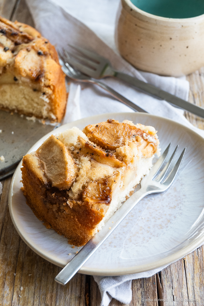 Torta di mele speziata (anche senza glutine) 3 torta di mele