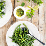 insalata di fagiolini ed edamame