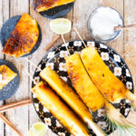 Ananas grigliato con salsa di yogurt e cocco 6 ananas grigliato