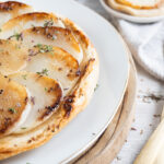 Tarte tatin con rape bianche