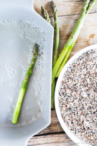 asparagi croccanti al forno