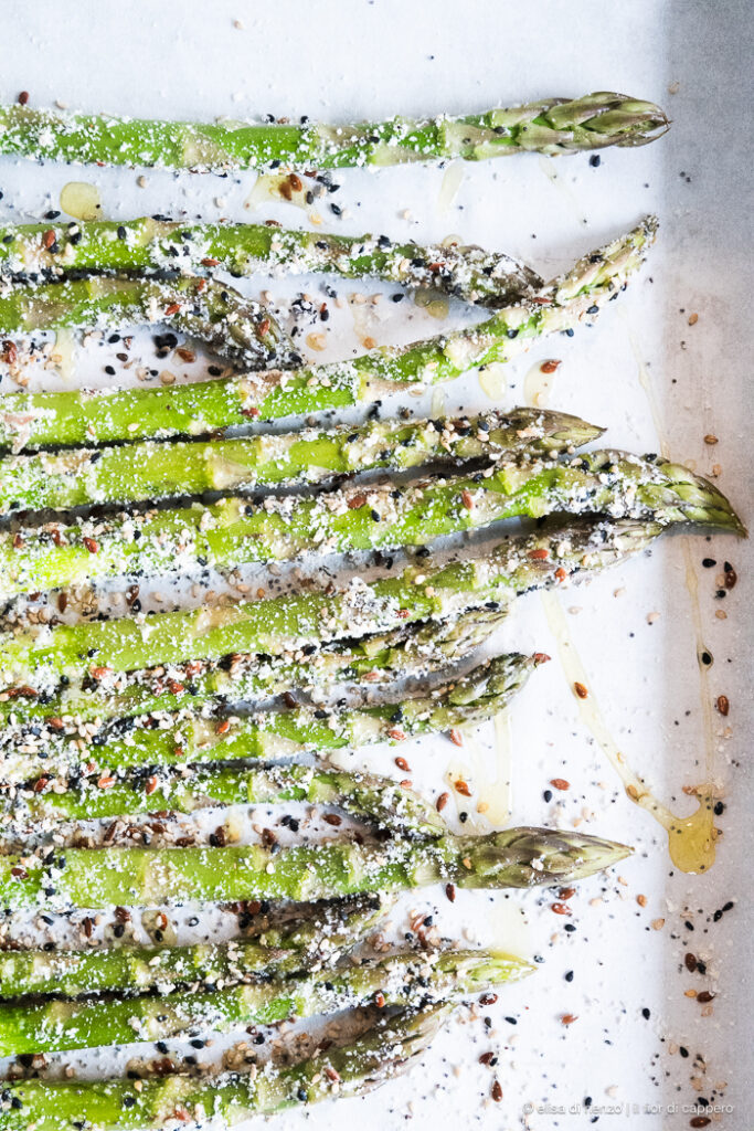 asparagi croccanti al forno