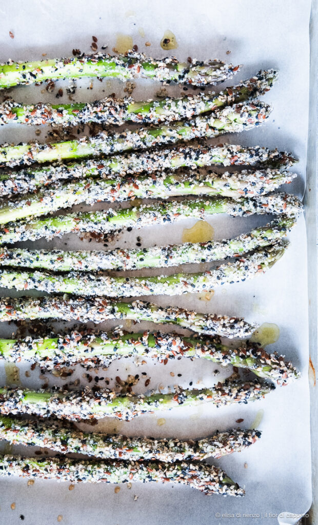 asparagi croccanti al forno