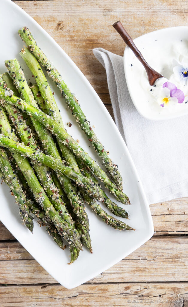 asparagi croccanti al forno