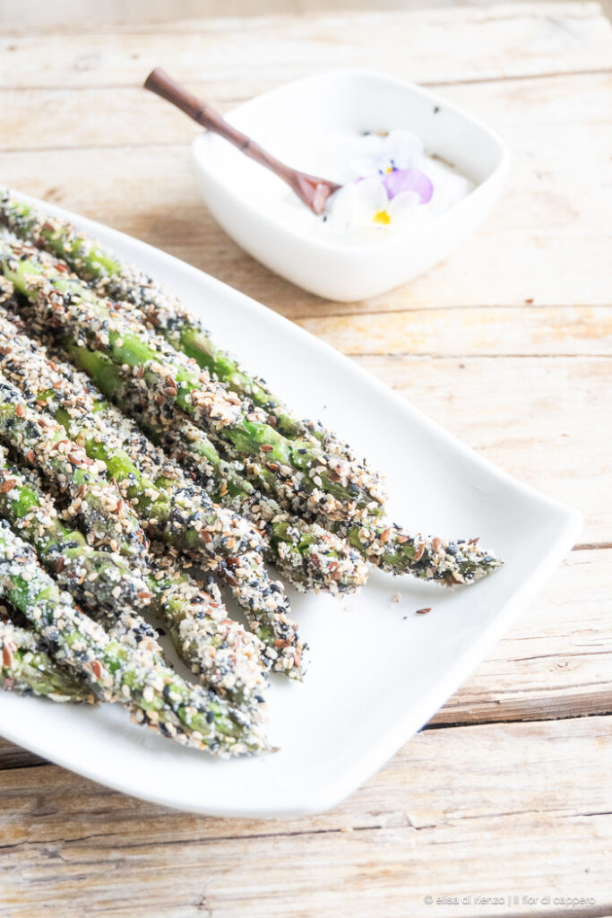 asparagi croccanti al forno