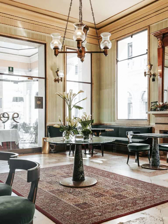Caffè Pedrocchi: il caffè alla menta simbolo di Padova 5 sala verde del Pedrocchi